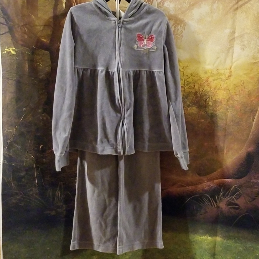 Size 6X-7 Est.1989 Place Gray Sweat Outfit